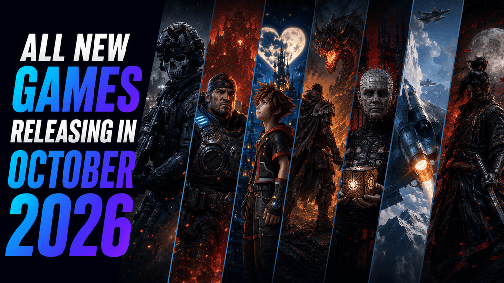 All New Games Releasing in October 2026 - Release Dates Calendar